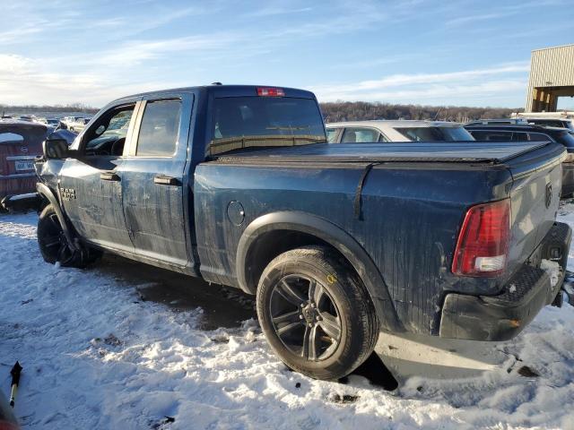 1C6RR7GG2MS513910 - 2021 RAM 1500 CLASS SLT ლურჯი ფოტო 2