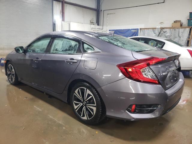 19XFC1F74GE011841 - 2016 HONDA CIVIC EXL GRAY photo 2
