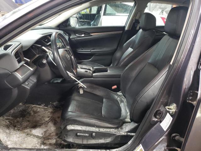 19XFC1F74GE011841 - 2016 HONDA CIVIC EXL GRAY photo 7