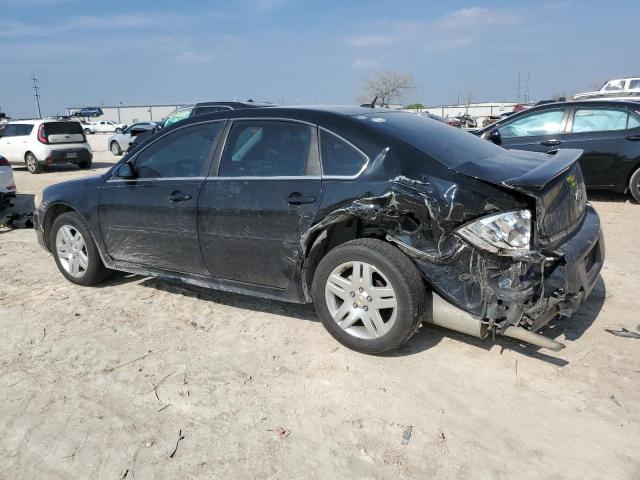 2G1WB5E30C1111718 - 2012 CHEVROLET IMPALA LT BLACK photo 2