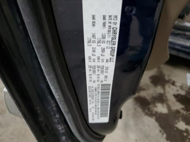 2C4RC1CG7DR590271 - 2013 CHRYSLER TOWN & COU TOURING L BLUE photo 13