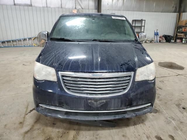 2C4RC1CG7DR590271 - 2013 CHRYSLER TOWN & COU TOURING L BLUE photo 5