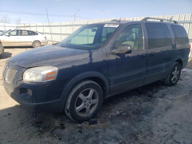 1GMDV33108D159318 - 2008 PONTIAC MONTANA SV6 CHARCOAL photo 1