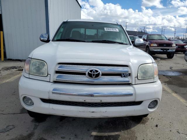 5TBBT441X6S479231 - 2006 TOYOTA TUNDRA ACCESS CAB SR5 WHITE photo 5