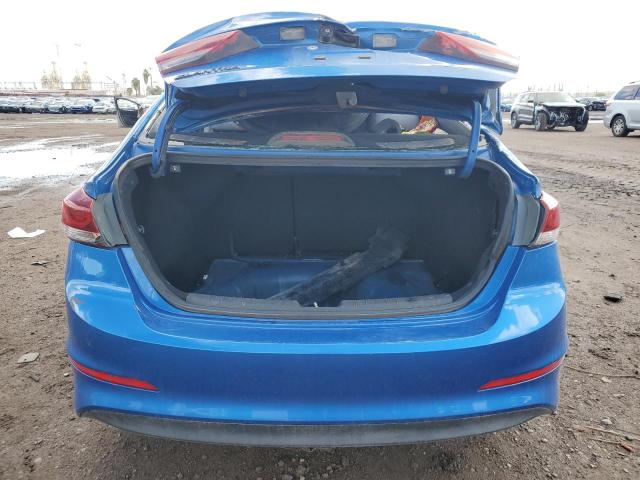 5NPD84LF8HH087100 - 2017 HYUNDAI ELANTRA SE BLUE photo 6