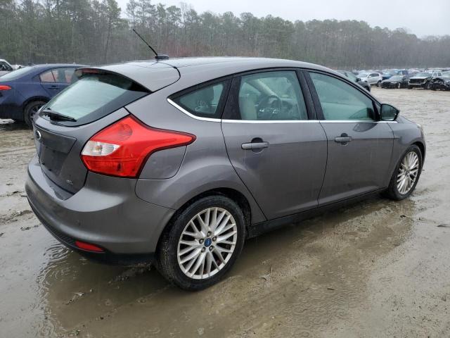 1FAHP3M26CL160646 - 2012 FORD FOCUS SEL GRAY photo 3