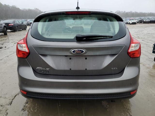 1FAHP3M26CL160646 - 2012 FORD FOCUS SEL GRAY photo 6