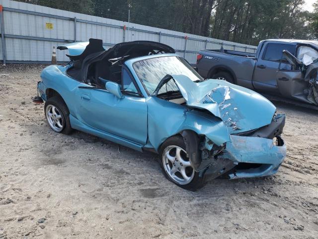 JM1NB353920221944 - 2002 MAZDA MX-5 MIATA BASE TURQUOISE photo 4