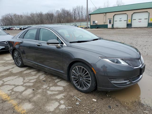 3LN6L2JK6GR621357 - 2016 LINCOLN MKZ GRAY photo 4