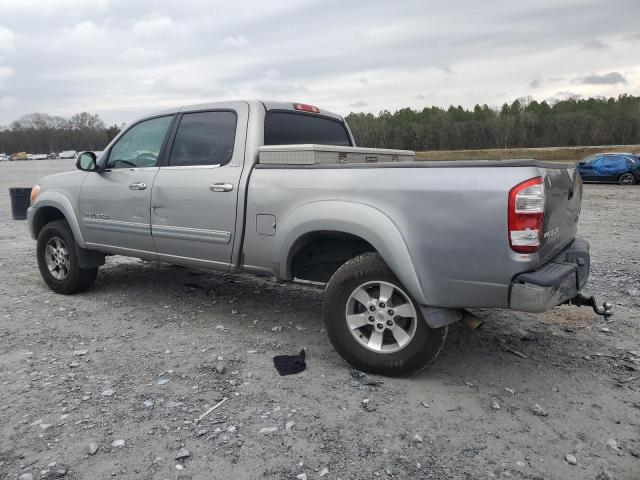 5TBET34125S482954 - 2005 TOYOTA TUNDRA DOUBLE CAB SR5 SILVER photo 2