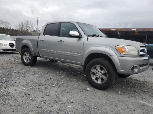 5TBET34125S482954 - 2005 TOYOTA TUNDRA DOUBLE CAB SR5 SILVER photo 4