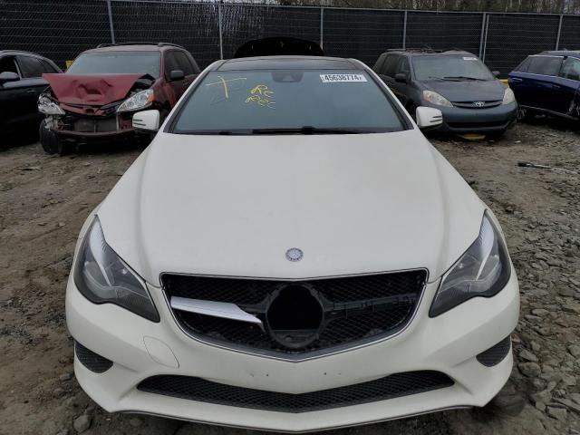 WDDKJ5KBXEF256769 - 2014 MERCEDES-BENZ E 350 WHITE photo 5