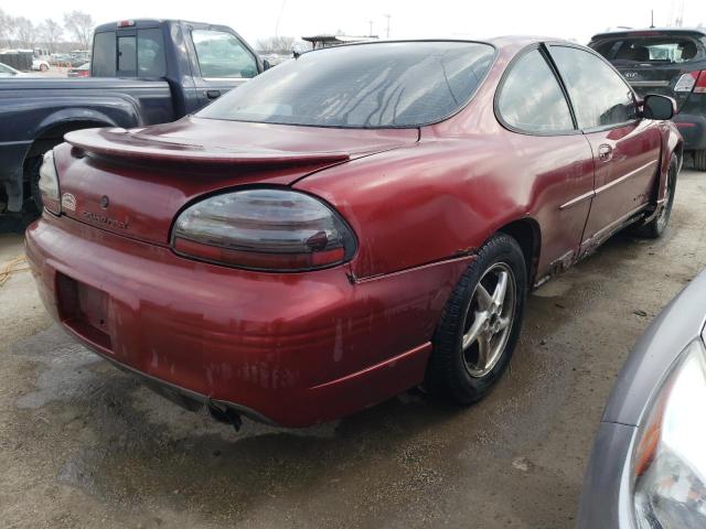 1G2WP12K52F111657 - 2002 PONTIAC GRAND PRIX GT MAROON photo 3