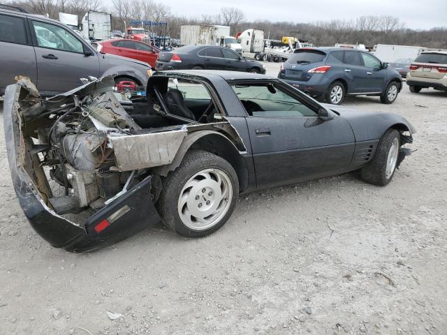 1G1YY22P1R5115278 - 1994 CHEVROLET CORVETTE BLACK photo 3