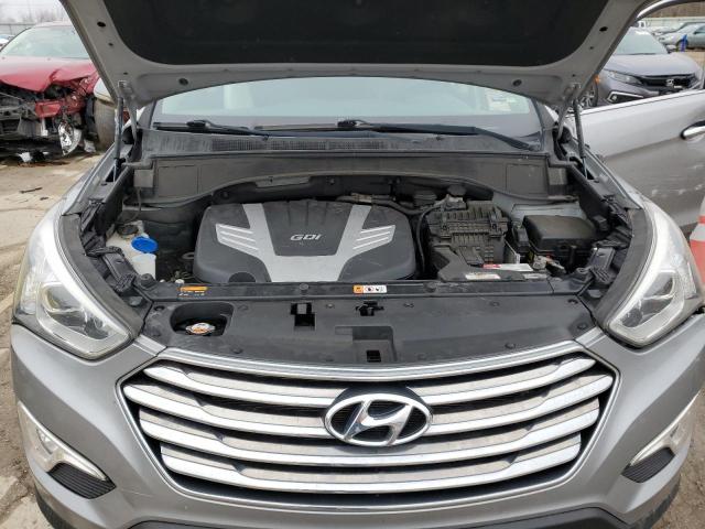 KM8SR4HF8GU155067 - 2016 HYUNDAI SANTA FE SE ULTIMATE GRAY photo 11