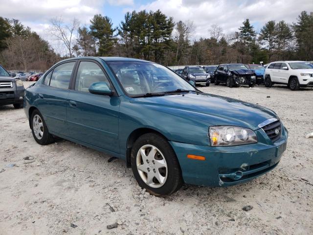 KMHDN46D06U240957 - 2006 HYUNDAI ELANTRA GLS TEAL photo 4