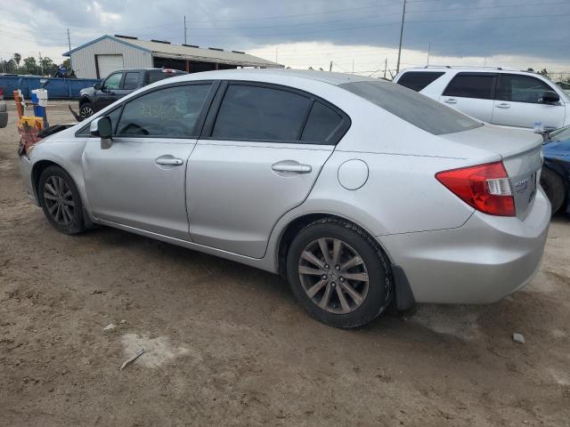 19XFB2F84CE108386 - 2012 HONDA CIVIC EX SILVER photo 2