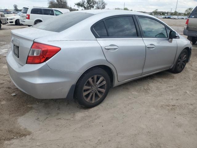 19XFB2F84CE108386 - 2012 HONDA CIVIC EX SILVER photo 3