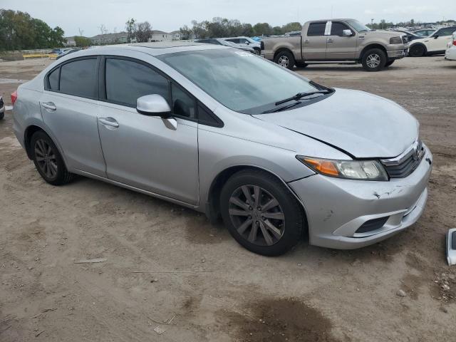 19XFB2F84CE108386 - 2012 HONDA CIVIC EX SILVER photo 4