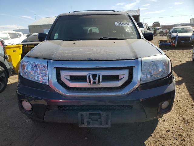 5FNYF4H58BB103423 - 2011 HONDA PILOT EXL BLUE photo 5