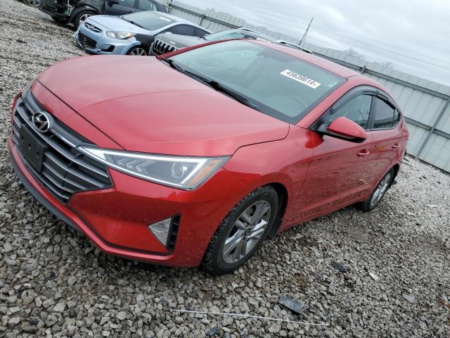 5NPD84LF1LH565236 - 2020 HYUNDAI ELANTRA SEL RED photo 1