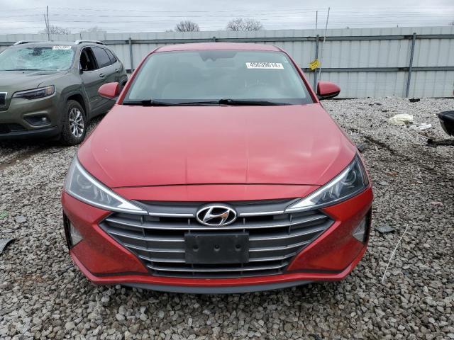 5NPD84LF1LH565236 - 2020 HYUNDAI ELANTRA SEL RED photo 5