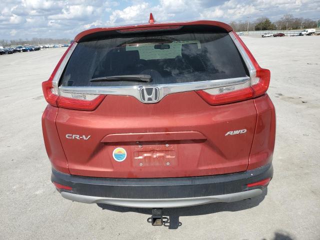 2HKRW2H87JH614379 - 2018 HONDA CR-V EXL RED photo 6