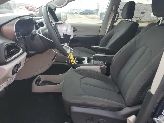 2C4RC1BGXHR803348 - 2017 CHRYSLER PACIFICA TOURING L BLUE photo 7