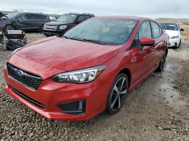 4S3GKAM67H3607861 - 2017 SUBARU IMPREZA SPORT RED photo 1