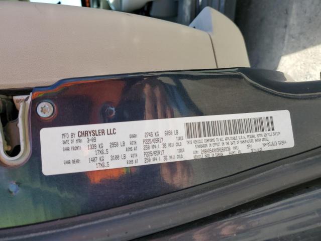 2A8HR54XX9R660930 - 2009 CHRYSLER TOWN & COU TOURING ლურჯი ფოტო 13