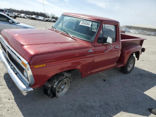 F10GNY02840 - 1977 FORD F100 RED photo 1