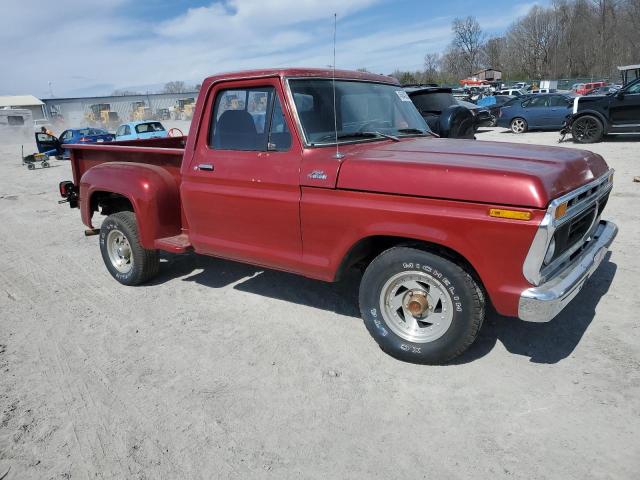 F10GNY02840 - 1977 FORD F100 RED photo 4