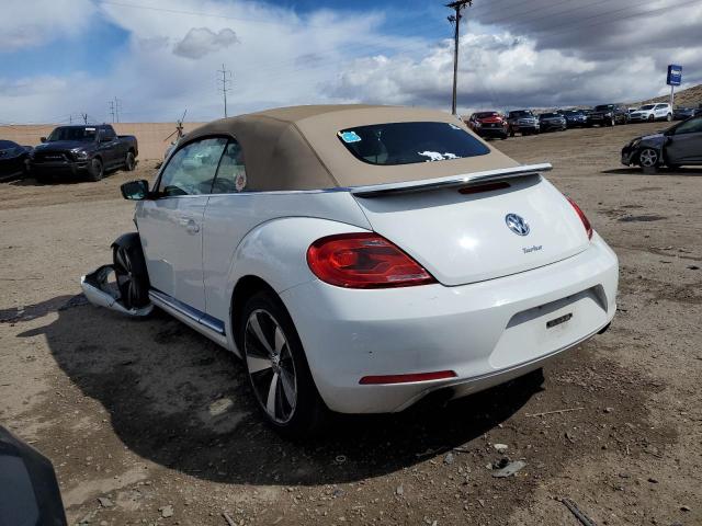 3VW7A7AT0DM817644 - 2013 VOLKSWAGEN BEETLE TURBO WHITE photo 2