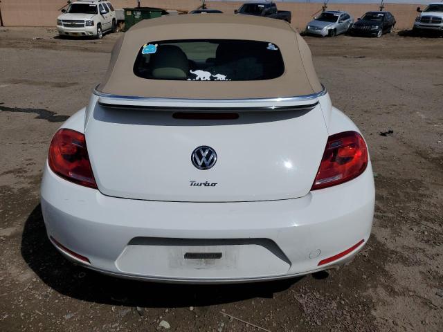 3VW7A7AT0DM817644 - 2013 VOLKSWAGEN BEETLE TURBO WHITE photo 6