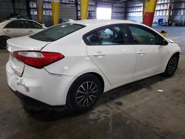 KNAFX4A66F5425697 - 2015 KIA FORTE LX WHITE photo 3