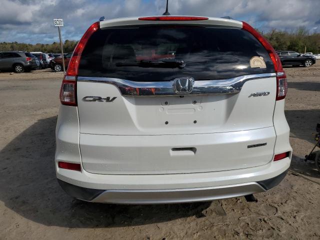 5J6RM4H97GL047566 - 2016 HONDA CR-V TOURING WHITE photo 6