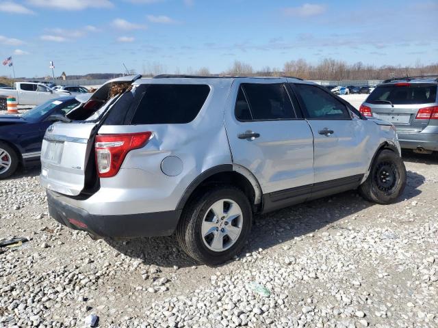 1FM5K8B85DGC16534 - 2013 FORD EXPLORER WHITE photo 3