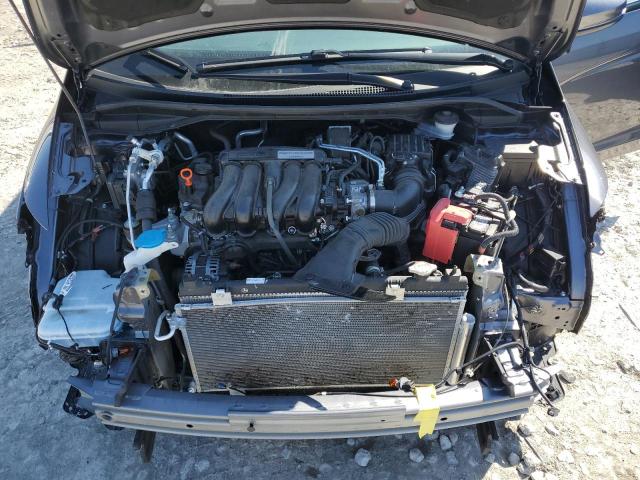 3HGGK5H47LM714742 - 2020 HONDA FIT LX CHARCOAL photo 11