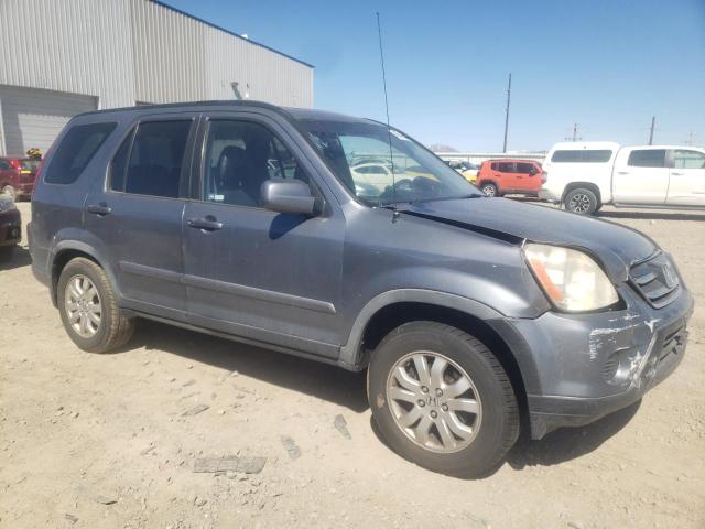 JHLRD78926C041991 - 2006 HONDA CR-V SE GRAY photo 4