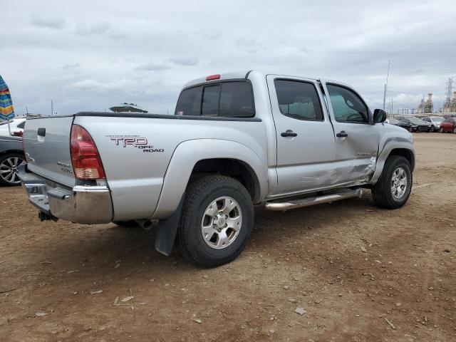 5TEJU62NX6Z303378 - 2006 TOYOTA TACOMA DOUBLE CAB PRERUNNER SILVER photo 3