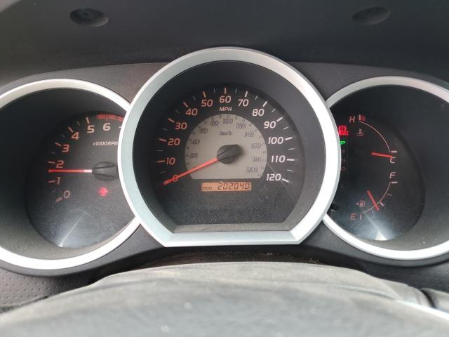 5TEJU62NX6Z303378 - 2006 TOYOTA TACOMA DOUBLE CAB PRERUNNER SILVER photo 9