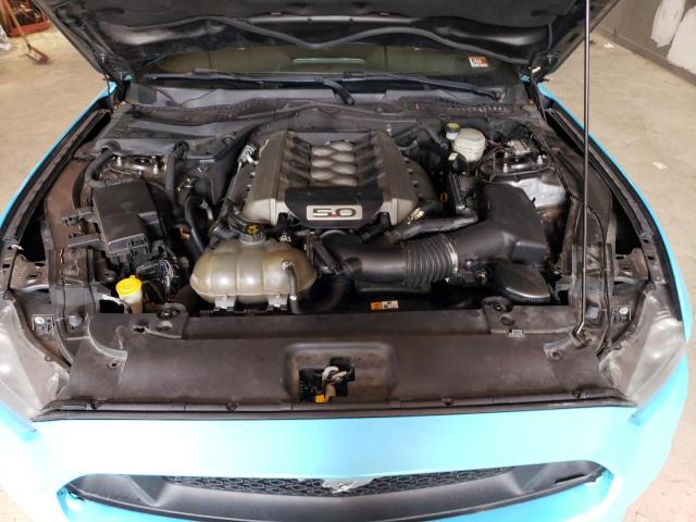 1FA6P8CF2G5283475 - 2016 FORD MUSTANG GT TURQUOISE photo 11