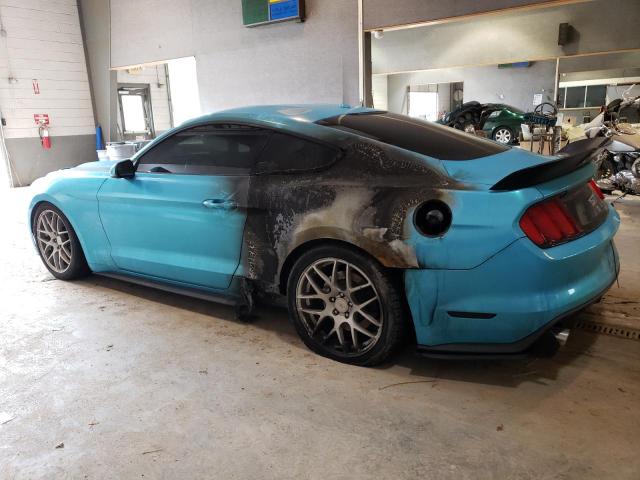 1FA6P8CF2G5283475 - 2016 FORD MUSTANG GT TURQUOISE photo 2