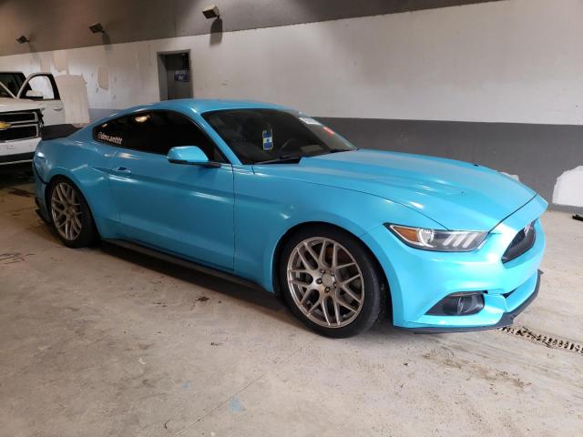 1FA6P8CF2G5283475 - 2016 FORD MUSTANG GT TURQUOISE photo 4