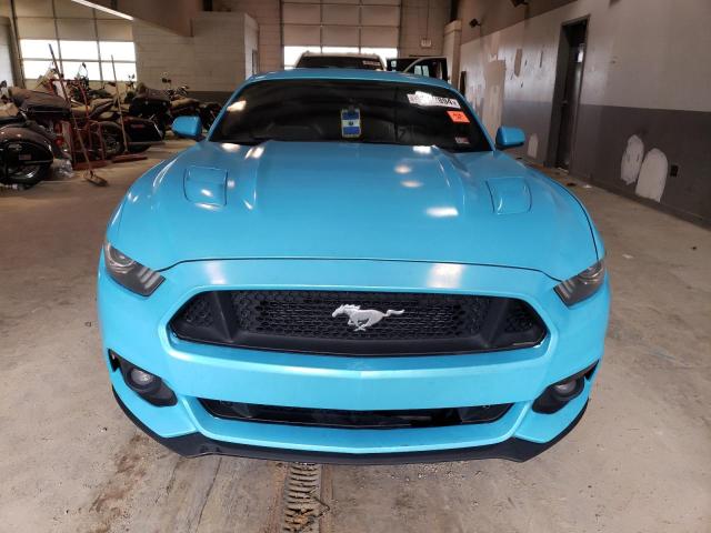 1FA6P8CF2G5283475 - 2016 FORD MUSTANG GT TURQUOISE photo 5