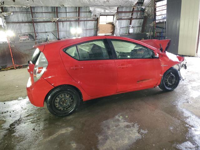 JTDKDTB36D1548591 - 2013 TOYOTA PRIUS C RED photo 3