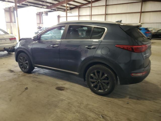 KNDPNCAC0K7604667 - 2019 KIA SPORTAGE EX BLUE photo 2