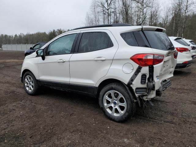 MAJ3S2GE9LC387063 - 2020 FORD ECOSPORT SE WHITE photo 2