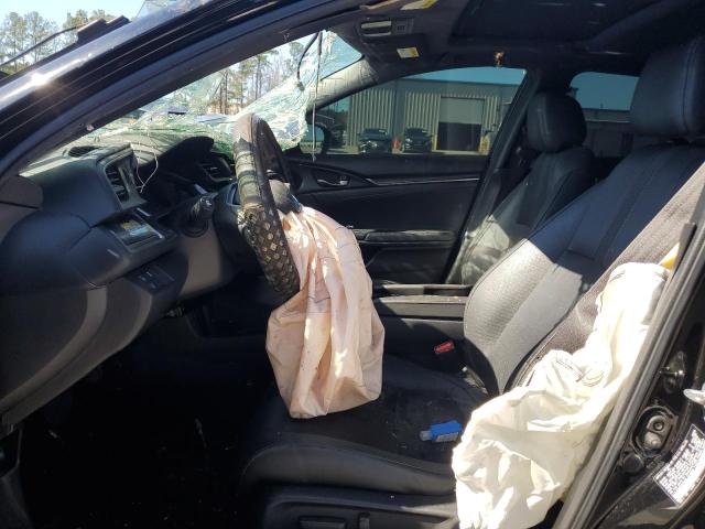 SHHFK7H85LU219502 - 2020 HONDA CIVIC EXL შავი ფოტო 7