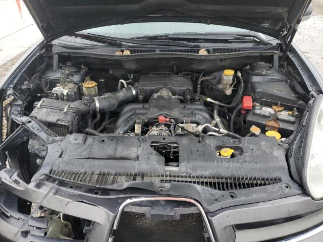 4S4WX85D874402637 - 2007 SUBARU B9 TRIBECA 3.0 H6 GRAY photo 12